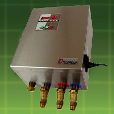 Distribuitoare electronice de apă mixere regulatoare de temperatură producătorul Polonia